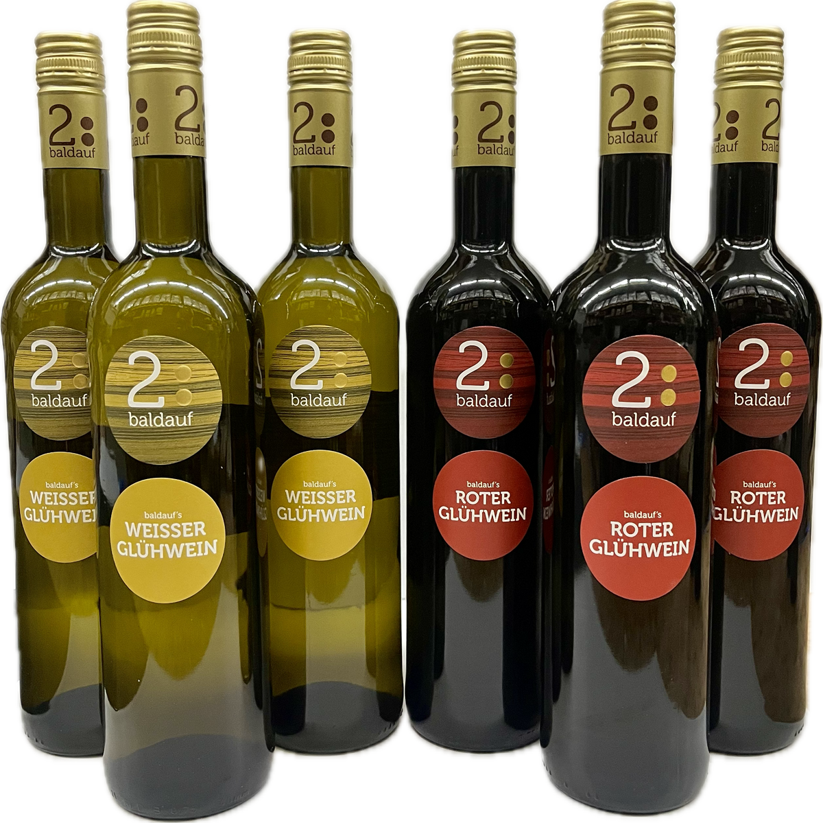GLÜHWEINPAKET 3+3 MIXED (inkl. forsendelse)
