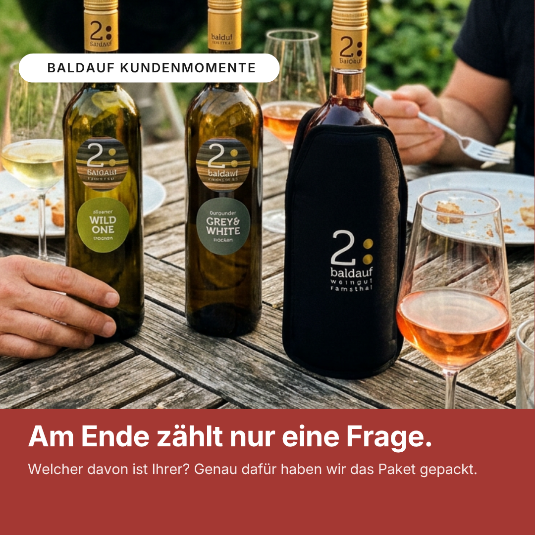 Finde in einem Abend heraus, welcher Wein wirklich zu dir passt — mit dem geführten Winzer-Tasting für (W)Einsteiger.