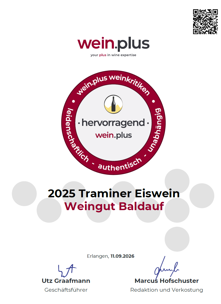 2025 CLEES Traminer Eiswein edelsüß