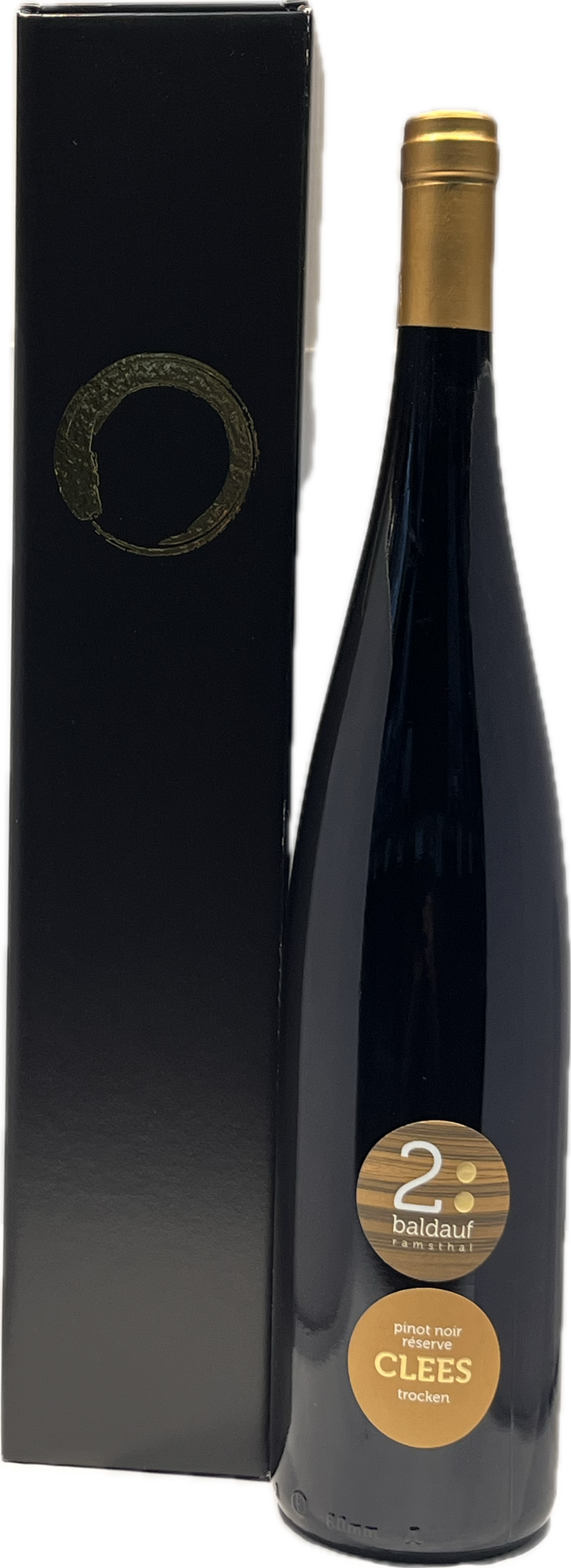 Magnum 1,5 l Clees Pinot Noir Réserve Hammelburger Trautlestal trocken - Weihnacht