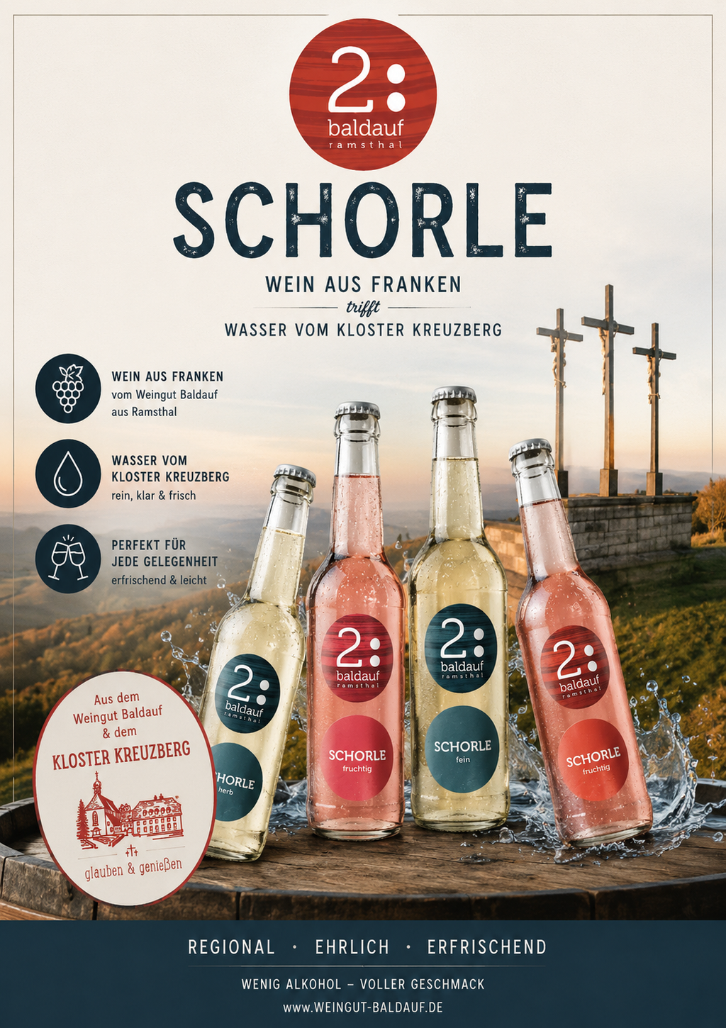 Weinschorle herb (0,275 l)