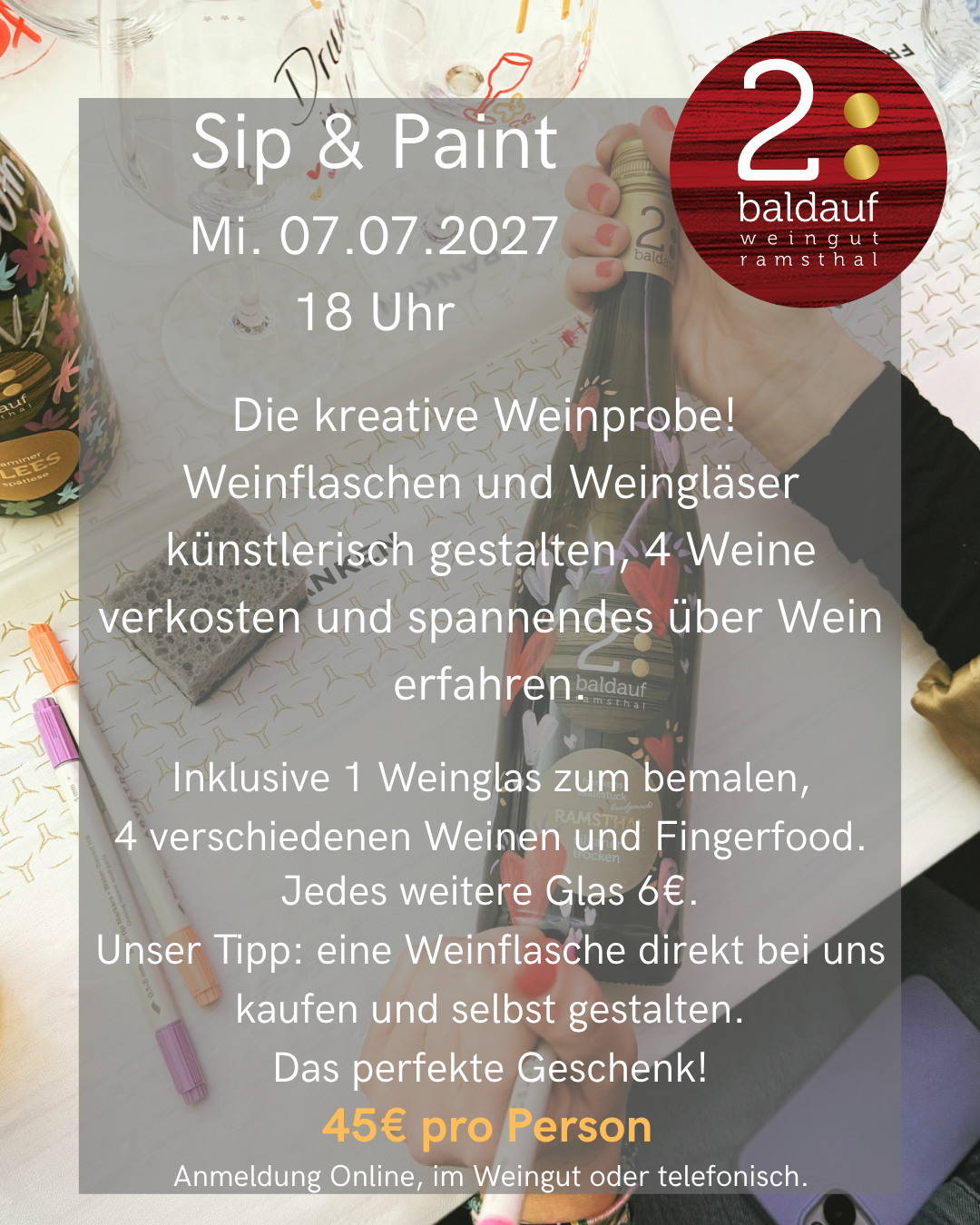 Sip & Paint - 07.07.2027