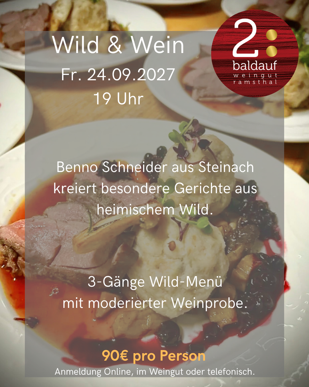 Wild & Wein - 24.09.2027