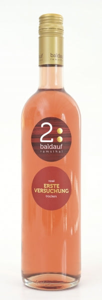 NEUER JAHRGANG -  2025 ERSTE VERSUCHUNG Rosé trocken