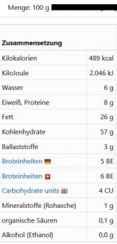 3er Saalestück handgemacht